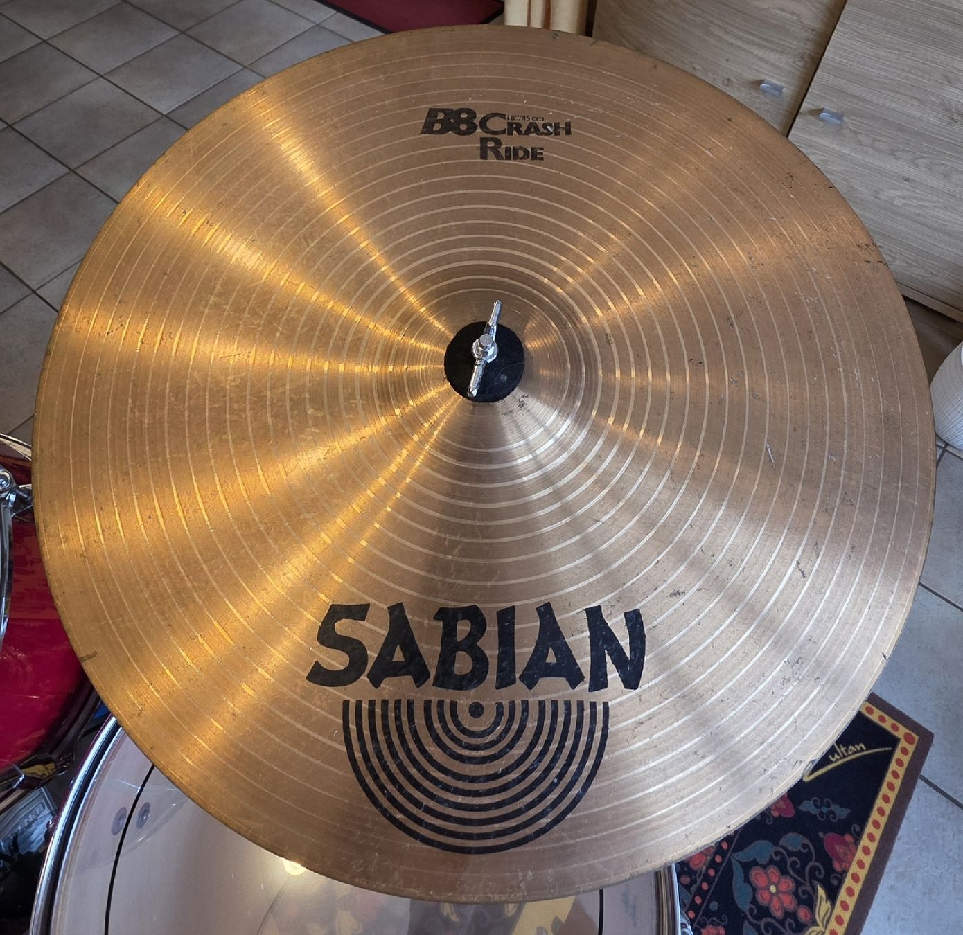 Strumenti musicali: Pearl Export Drumset mit Sabian B8 & Paiste – Usato da Niedergösgen venduto da bobo-no-legend 5