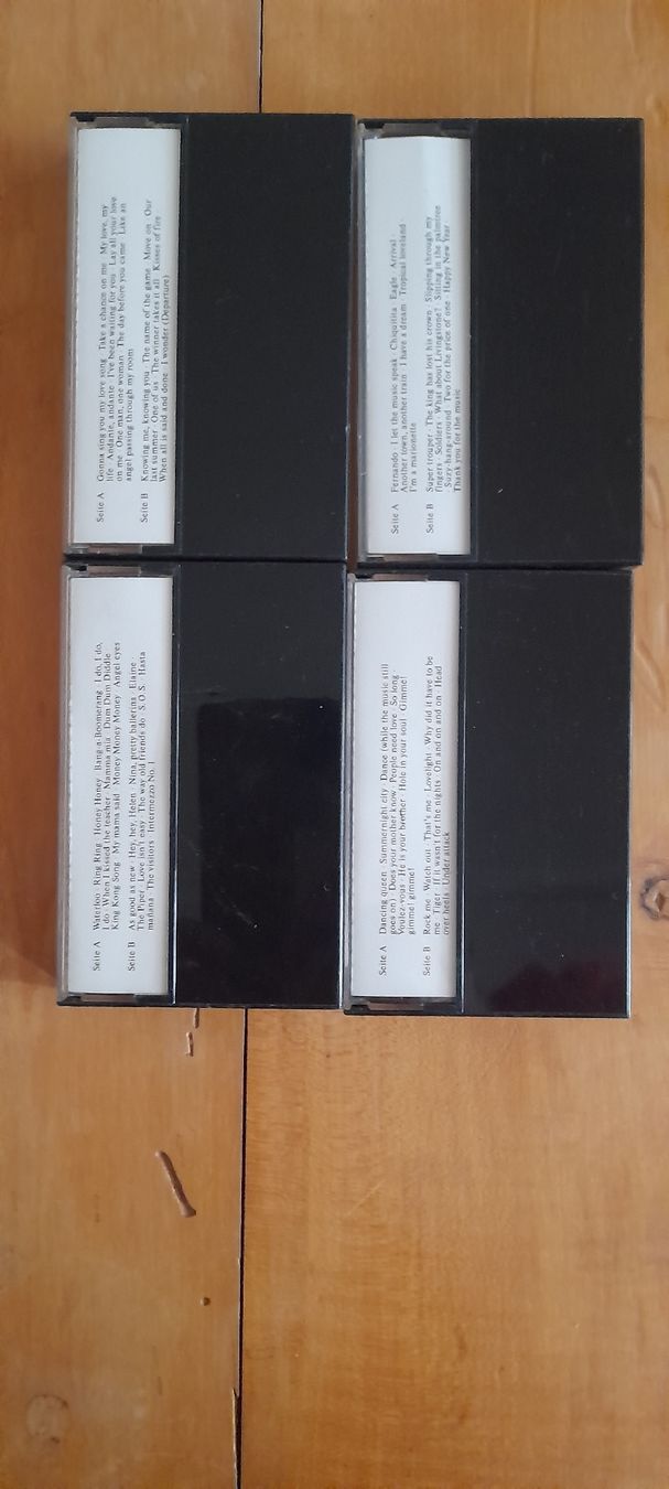 Musicassette: ABBA Collection, 4 Musikkassetten, Super Group – Usato da Nesslau venduto da Pina 1