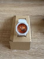 Montre Casio G-Shock cadran orange boîtier blanc neuf
