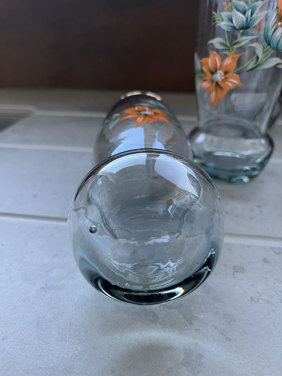 Verres: Verres vintage floral – D'occasion à St. Prex par Nikolletta 2