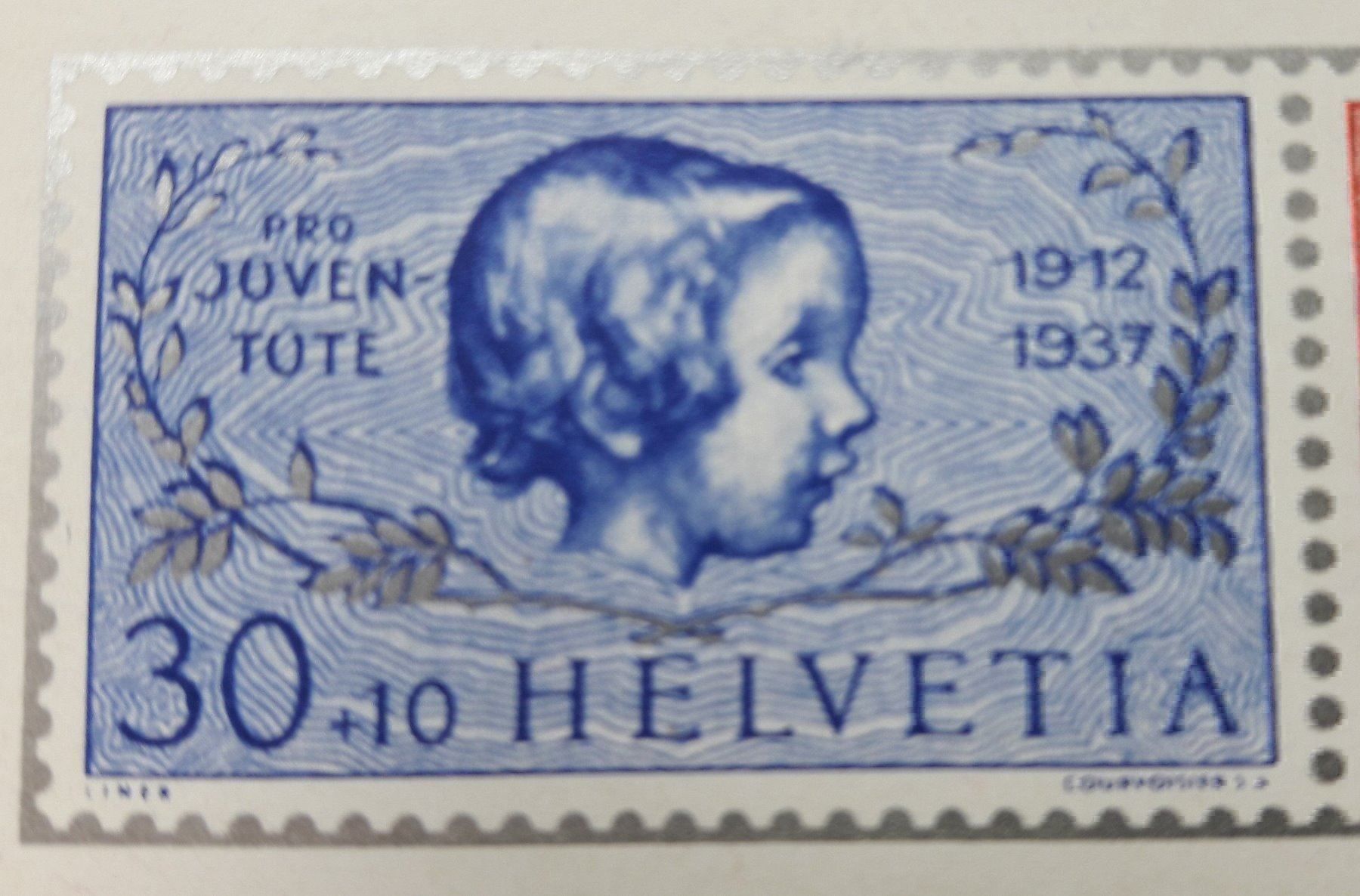 Tutti i francobolli: 1937 Pro Juventute  ** – Nuovo (secondo la descrizione) da Alten venduto da Regenwasser 1