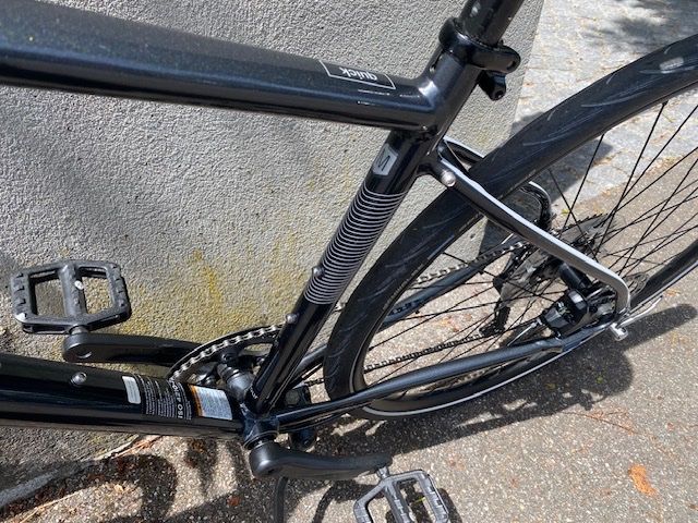 Cannondale Biciclette: Cannondale Quick 4 Disk graphite Grösse M neuwertig – Nuovo (secondo la descrizione) da Riehen venduto da AndiSBB 9