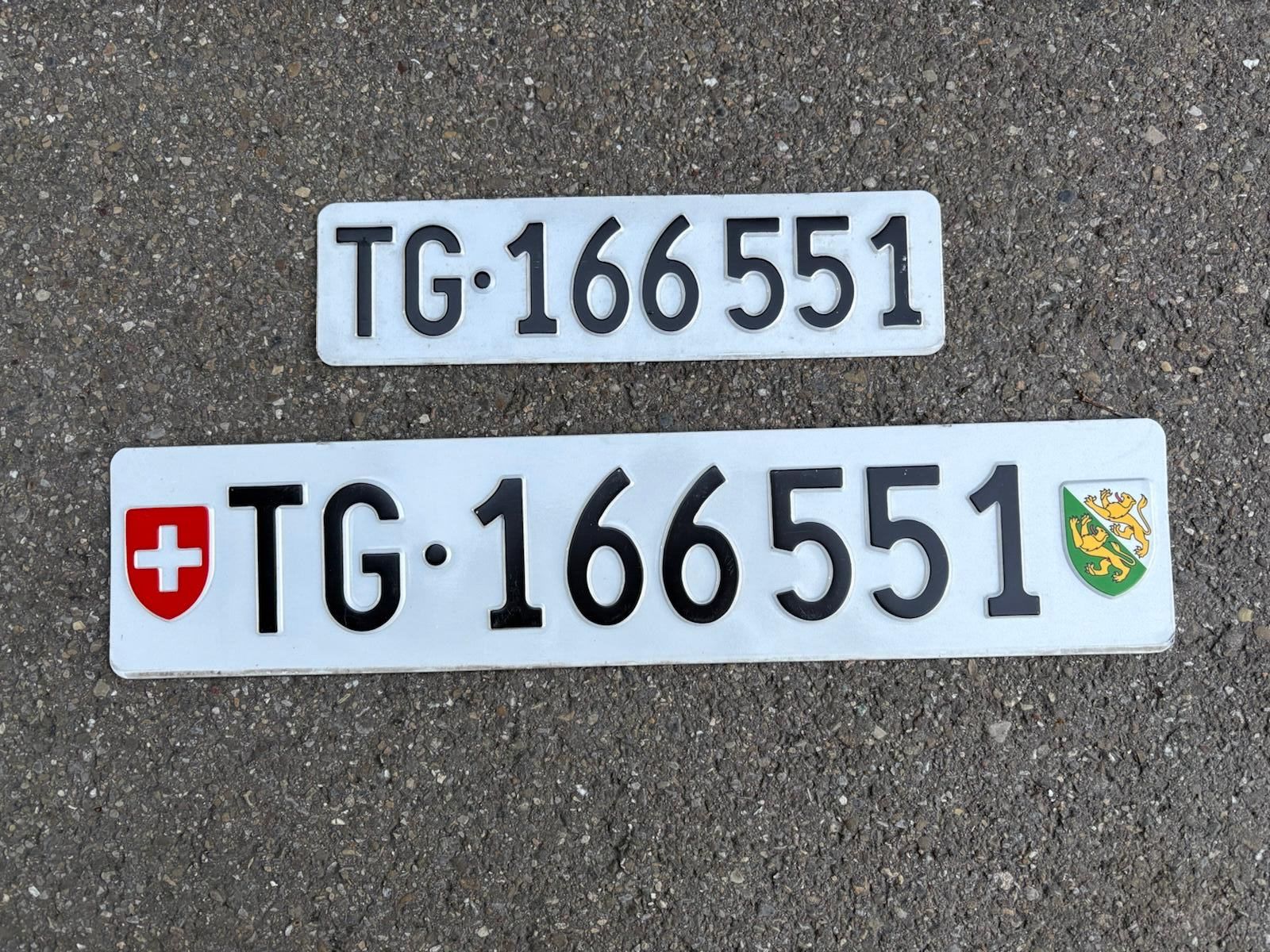 Insegne: Autokennzeichen: TG 166551 – Usato da Tägerschen venduto da Nat_Mur92