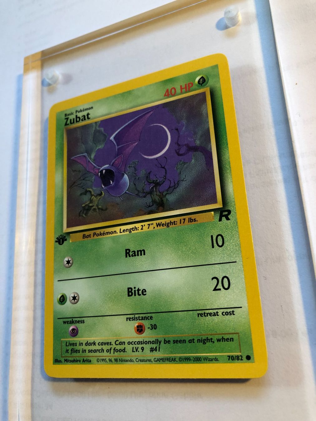Sammelbilder & Trading cards: Zubat 1st Team Rocket - MINT - ab 1.- – Gebraucht aus Giubiasco von dan_pr8b 2