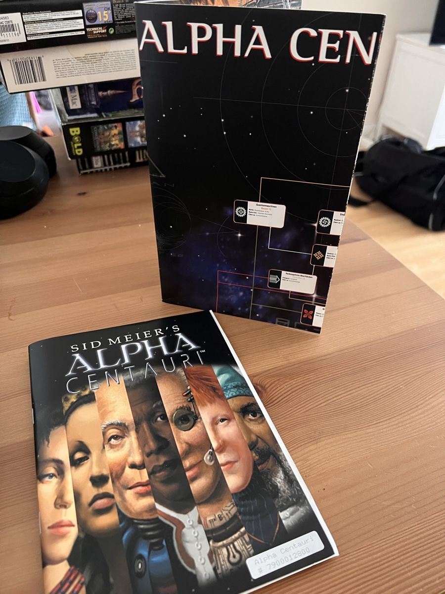 Giochi: Sid Meier’s Alpha Centauri MAC Big Box komplett selten Macin – Nuovo e nell'imballaggio originale da Nidau venduto da fre_k8x9 1