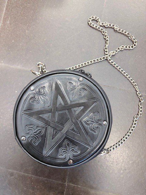 Borse: ALCHEMY Pentagram Leder-Handtasche – Nuovo (secondo la descrizione) da HORGEN venduto da starworld 1