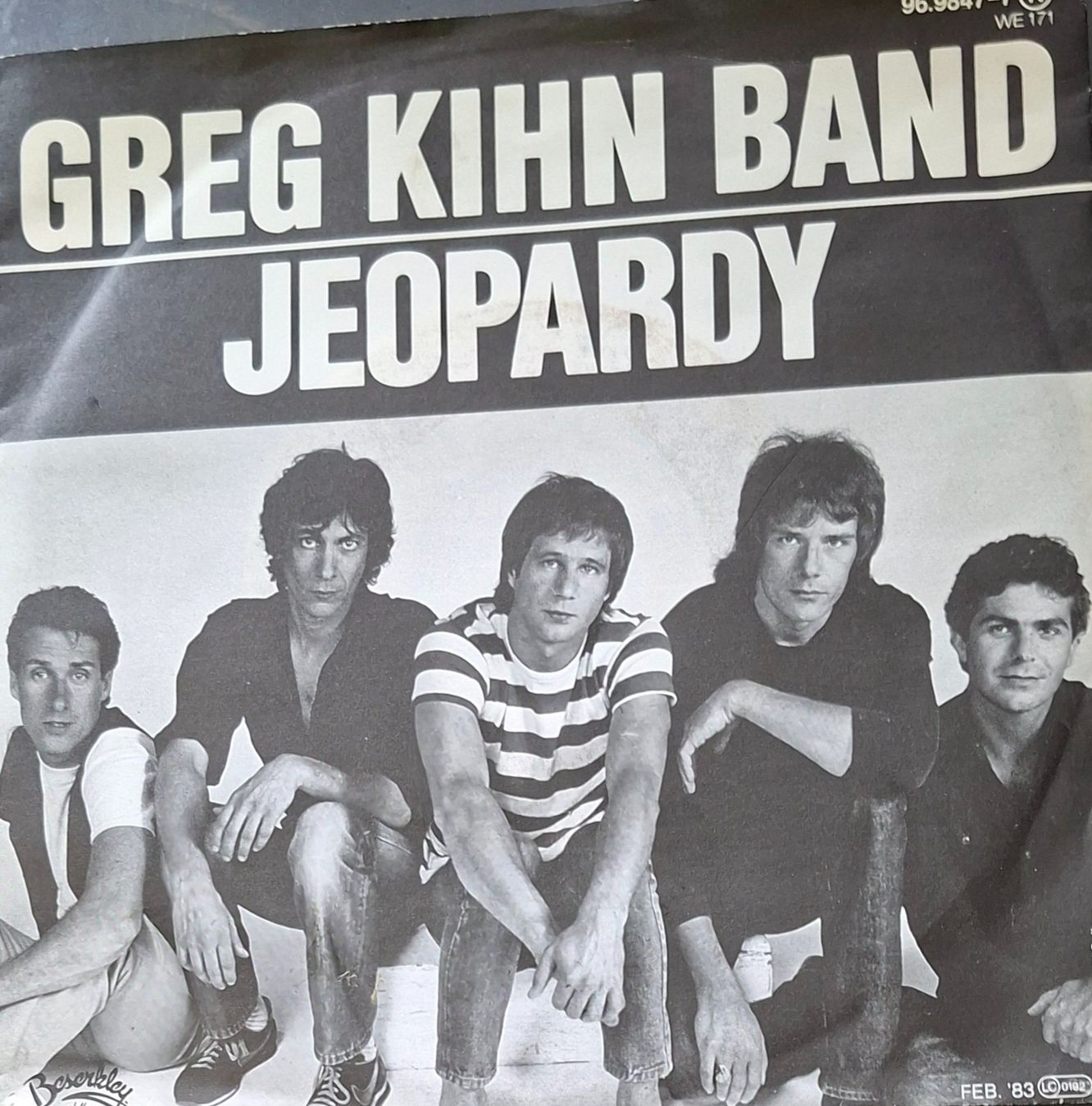 Dischi in vinile: Vinyl Single Greg Kihn Band - Jeopardy – Usato da Langenthal venduto da Modo39