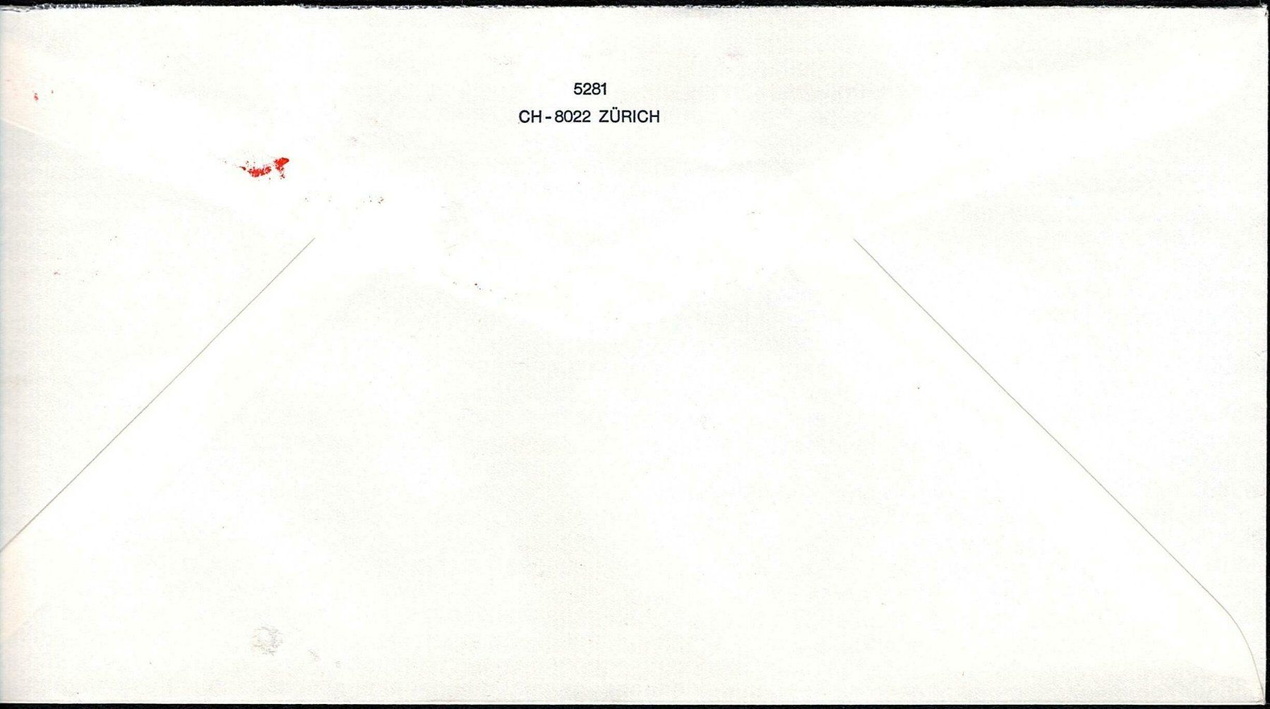 Tutti i francobolli: 1981_5 Couvert mit Firmen-Freistempel – Usato da Thun venduto da Nissan 3