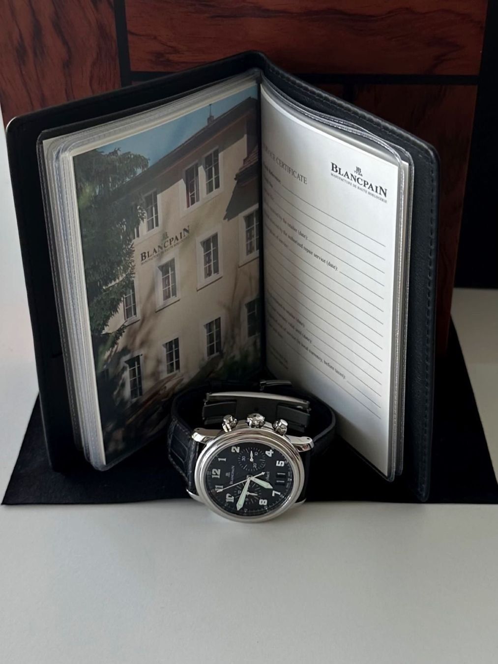 Blancpain Orologi: Blancpain Flyback Chronograph Big Date Leman Ref. 2885F-1130 – Nuovo (secondo la descrizione) da Ueberstorf venduto da Spicher 5