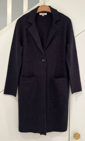 MORGAN Cardigan-Mantel aus Jersey mit Lurexstreifen G.S Neu