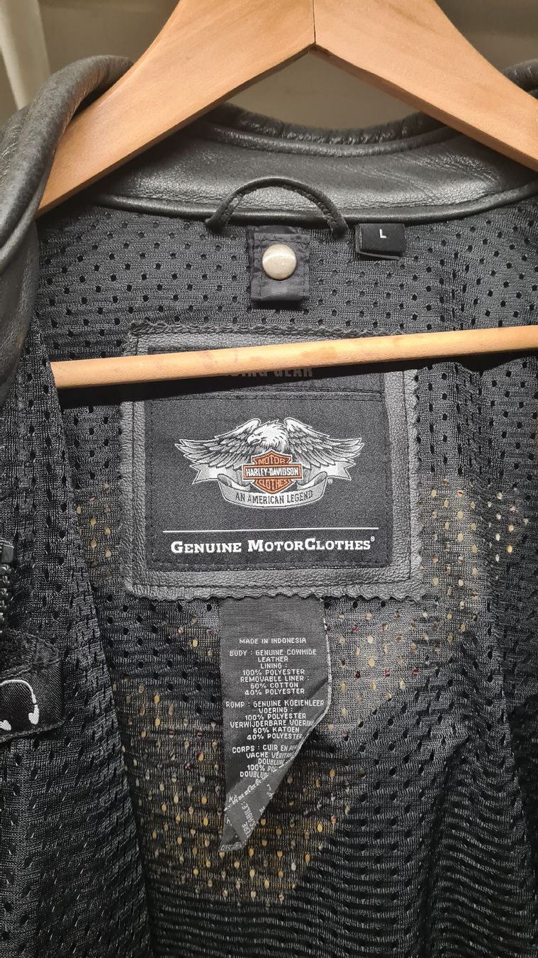 Harley-Davidson Jacken: original Harley Davidson Lederjacke Gr. L – Gebraucht aus Emmenbrücke von Eichhoefli 3
