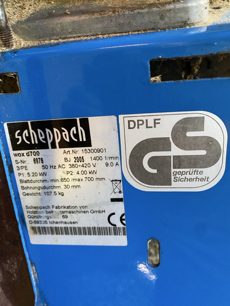 Scheppach Seghe: Wippfräse Scheppach NP CHF 1926.00 – Usato da Wohlen AG venduto da reswo01 1