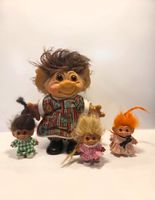 Thomas Dam Troll Puppe – Original – Vintage – Made in Denmar