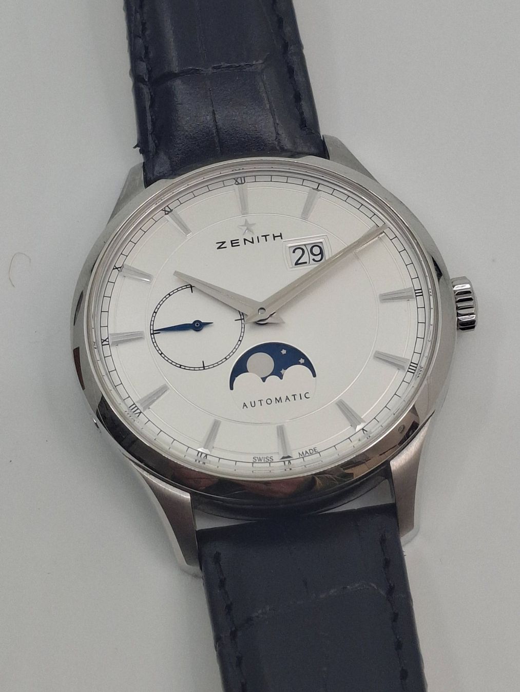 Zenith Orologi: Zenith 'BigDate' Captain – Usato da Basel venduto da Swastikapower 1
