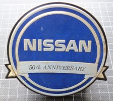 Autokühlerplakette 50 Jahre Nissan