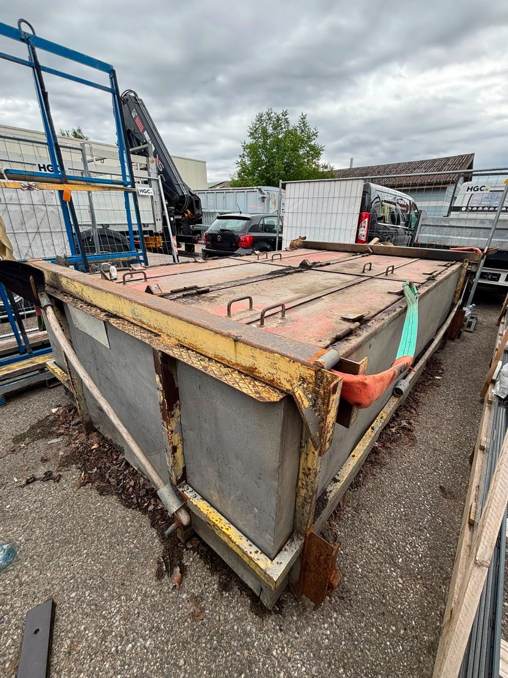 Nutzfahrzeuge: Conteneur isotherme pour asphalte – Gebraucht aus Cornaux NE von BMGlobal 3