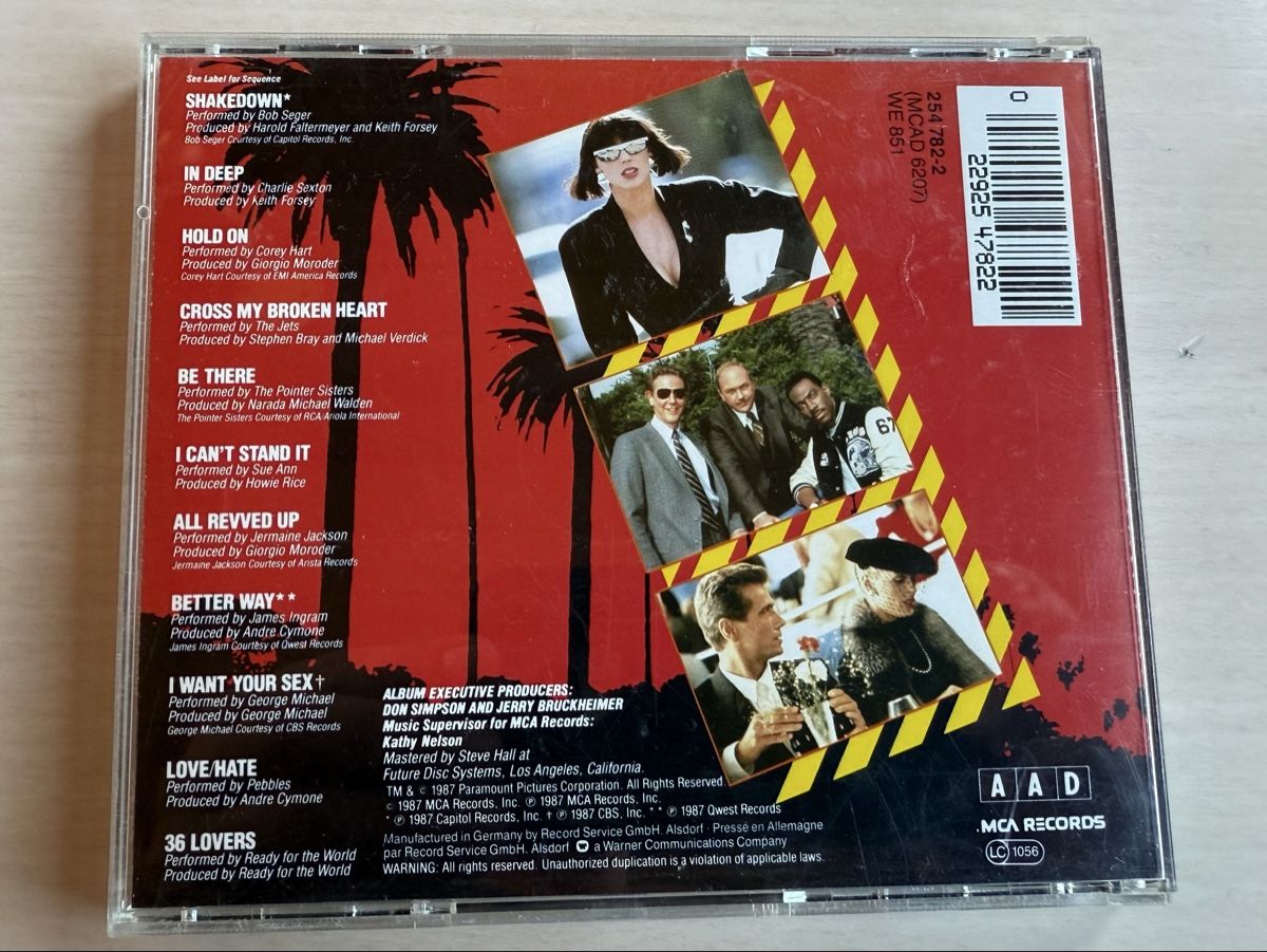 CDs: Beverly Hills Cop II Soundtrack CD – Gebraucht aus Oberried Brienz von Chyara 1