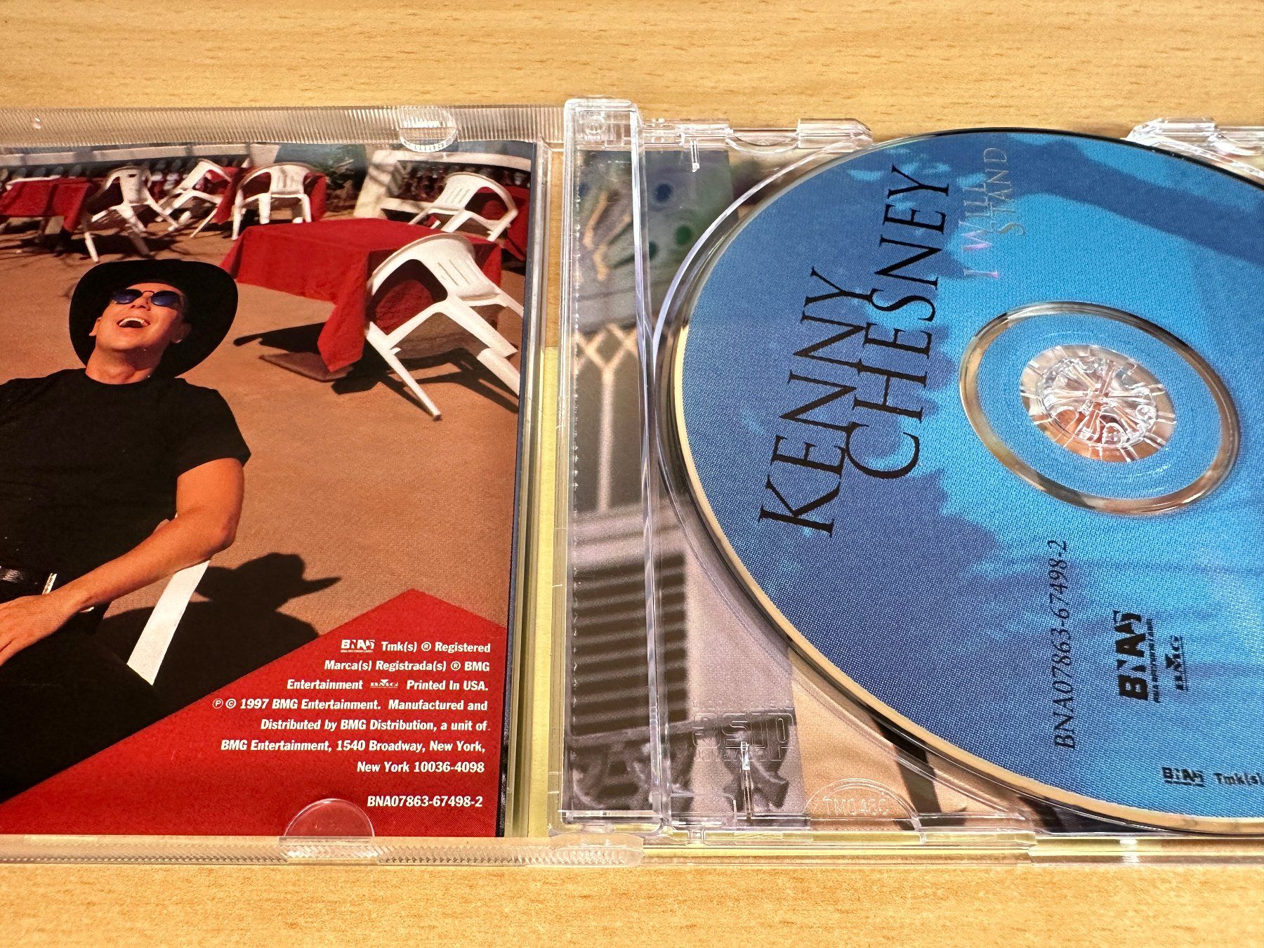 CD: Kenny Chesney – I Will Stand – Usato da Rikon im Tösstal venduto da Alpenmutz 2