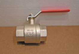Kugelventil G 1 1/2" mit Hebel - DN 40 / PN 40