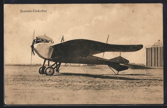 Foto & Poster: Foto-AK Sanke Nr. 37: Jeannin-Eindecker- – Usato da Berlin venduto da bartko-reher