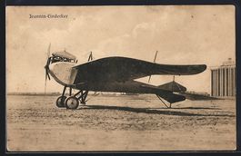 Foto-AK Sanke Nr. 37: Jeannin-Eindecker-