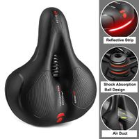 NEU Atmungsaktiver Fahrradsattel / Selle de vélo respirante