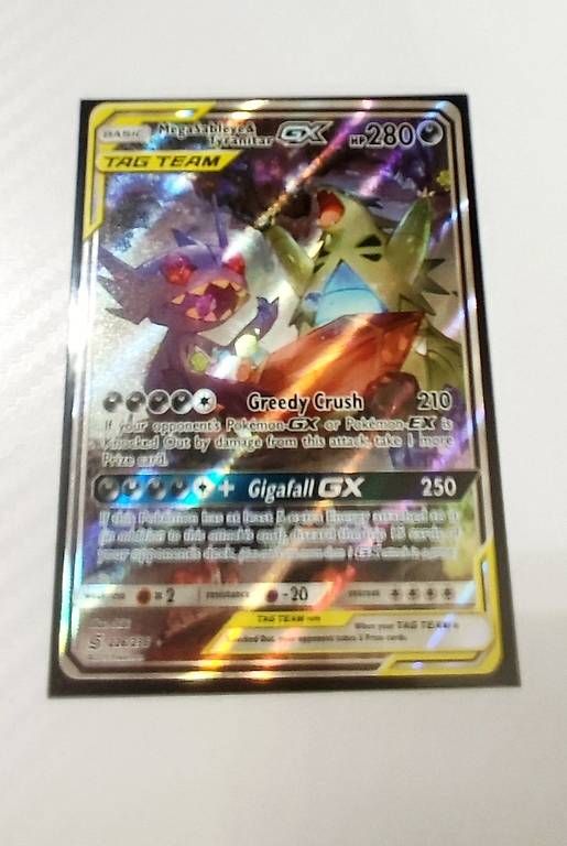 Sammelbilder & Trading cards: Mega Sableye & Tyranitar Tag team Gx – Gebraucht aus Bassersdorf von Aivil01 1