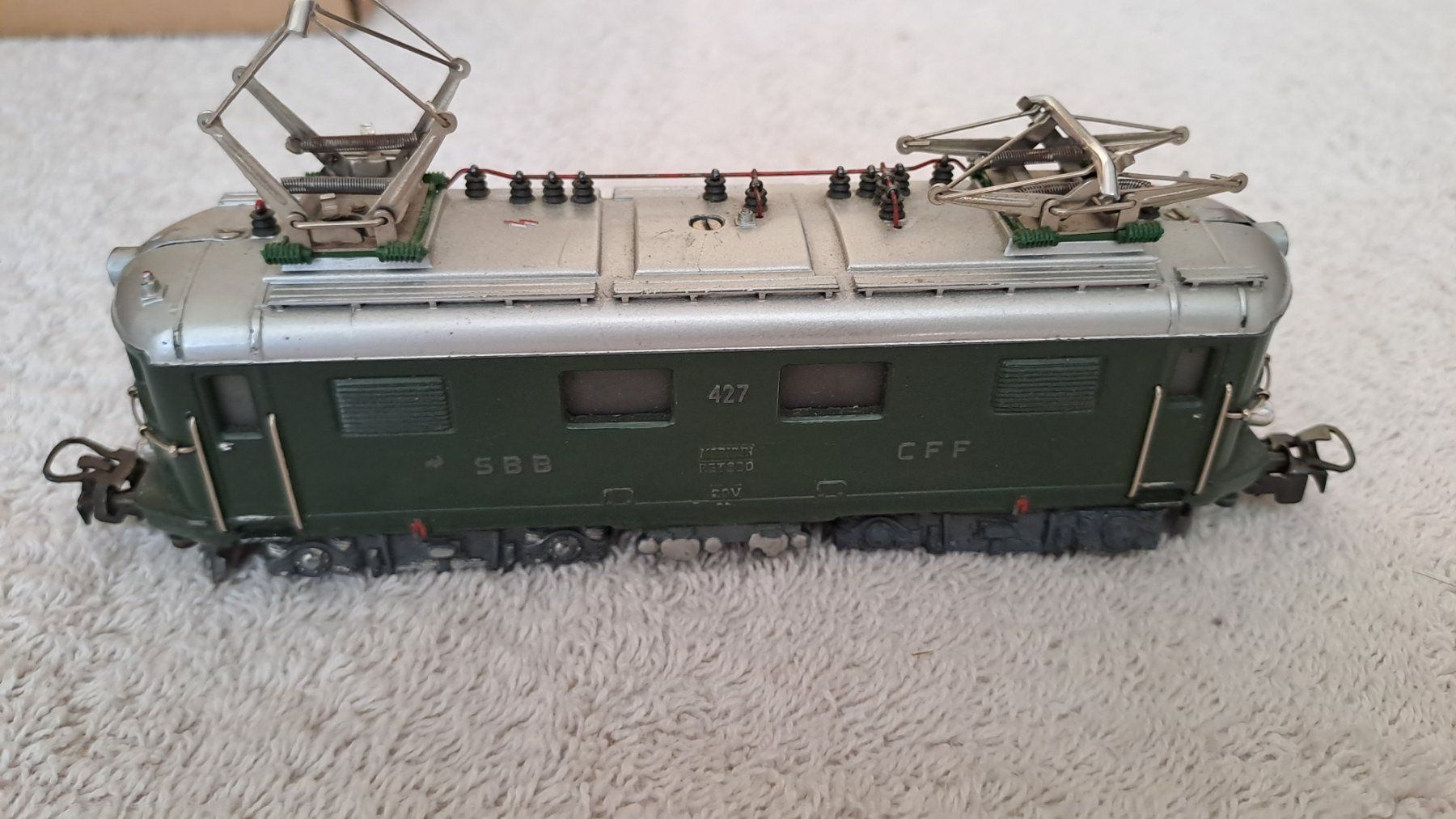 Märklin Modellini di ferrovie: Märklin 3014 SBB RET 800 H0 WS/15 – Usato da Winterthur venduto da Riebeli333
