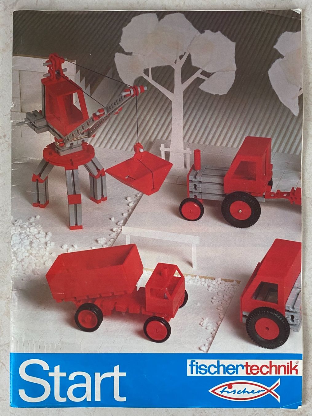 Fischertechnik - Start 200 und Motor + Getriebe (Vintage