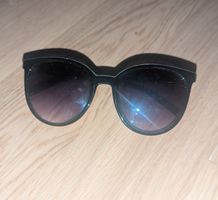 Sonnenbrille Damen Schwarz Cat Eye guter Zustand