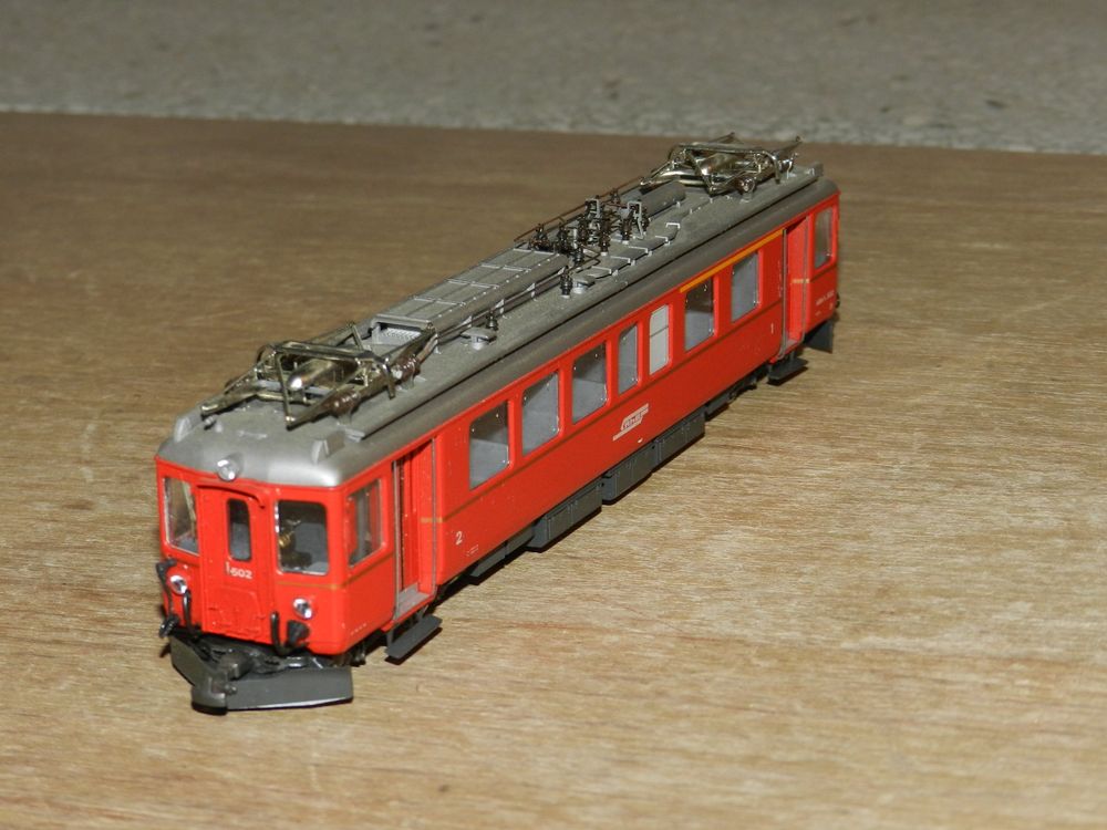 Bemo 1362563 voie H0m Locomotive à 3 crémaillères MGB HGe 4/4 II