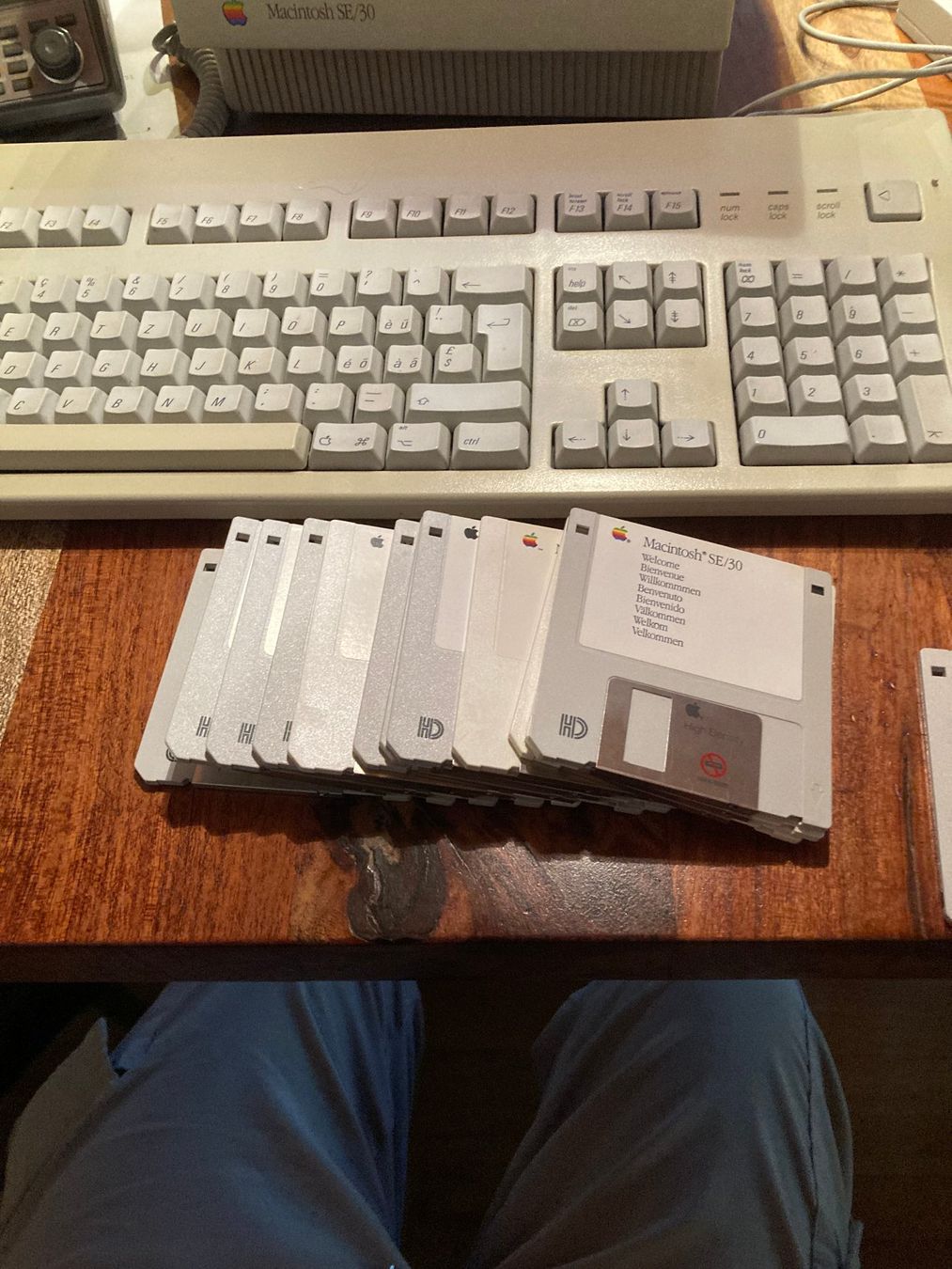 Apple PC: Macintosh SE/30 System Disketten 23 Stck. Mit Tasche! – Usato da Bärschwil venduto da freaky007 5