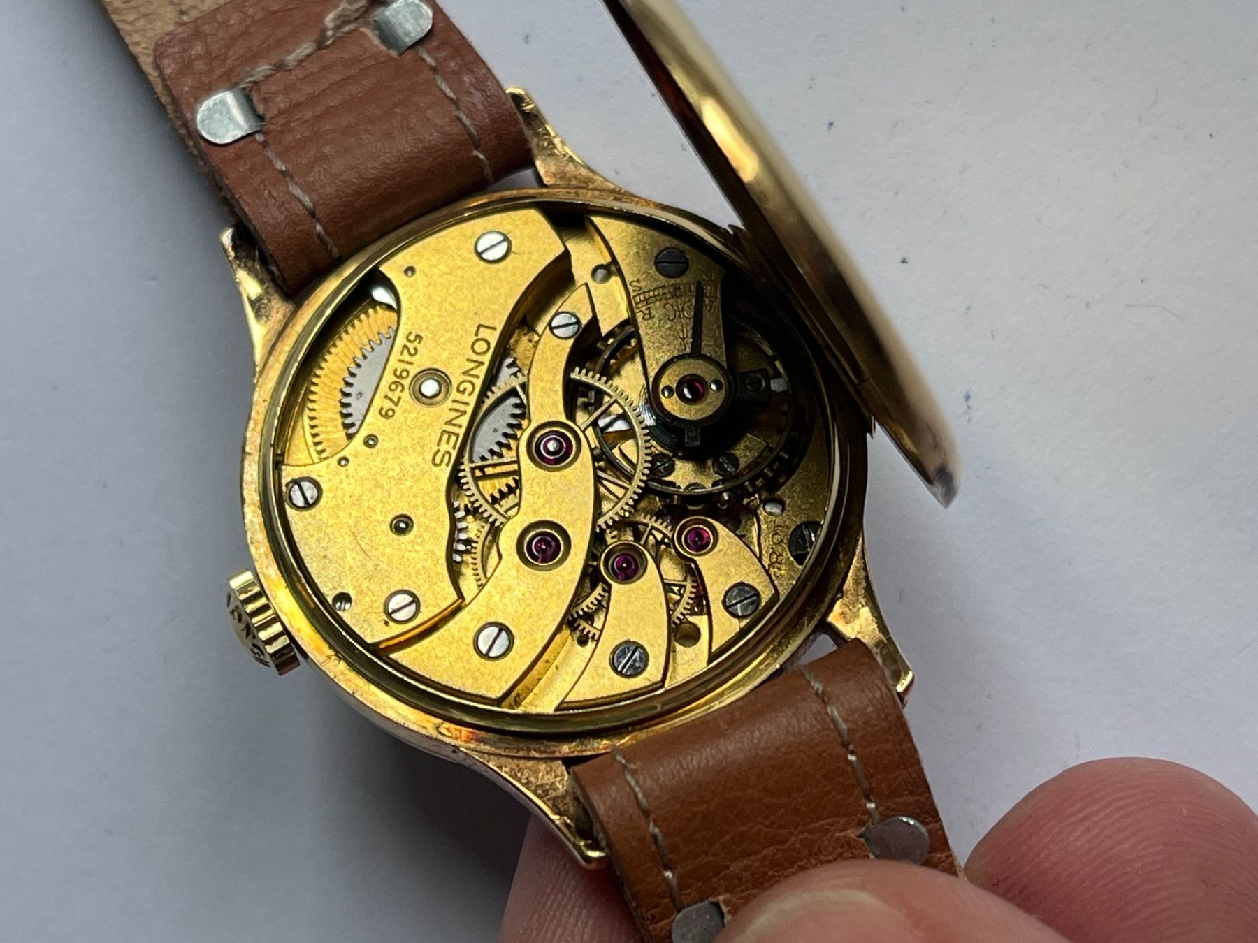 Longines Orologi: Longines Herrenuhr 18k Gold – Usato da Worblaufen venduto da chronyves 3