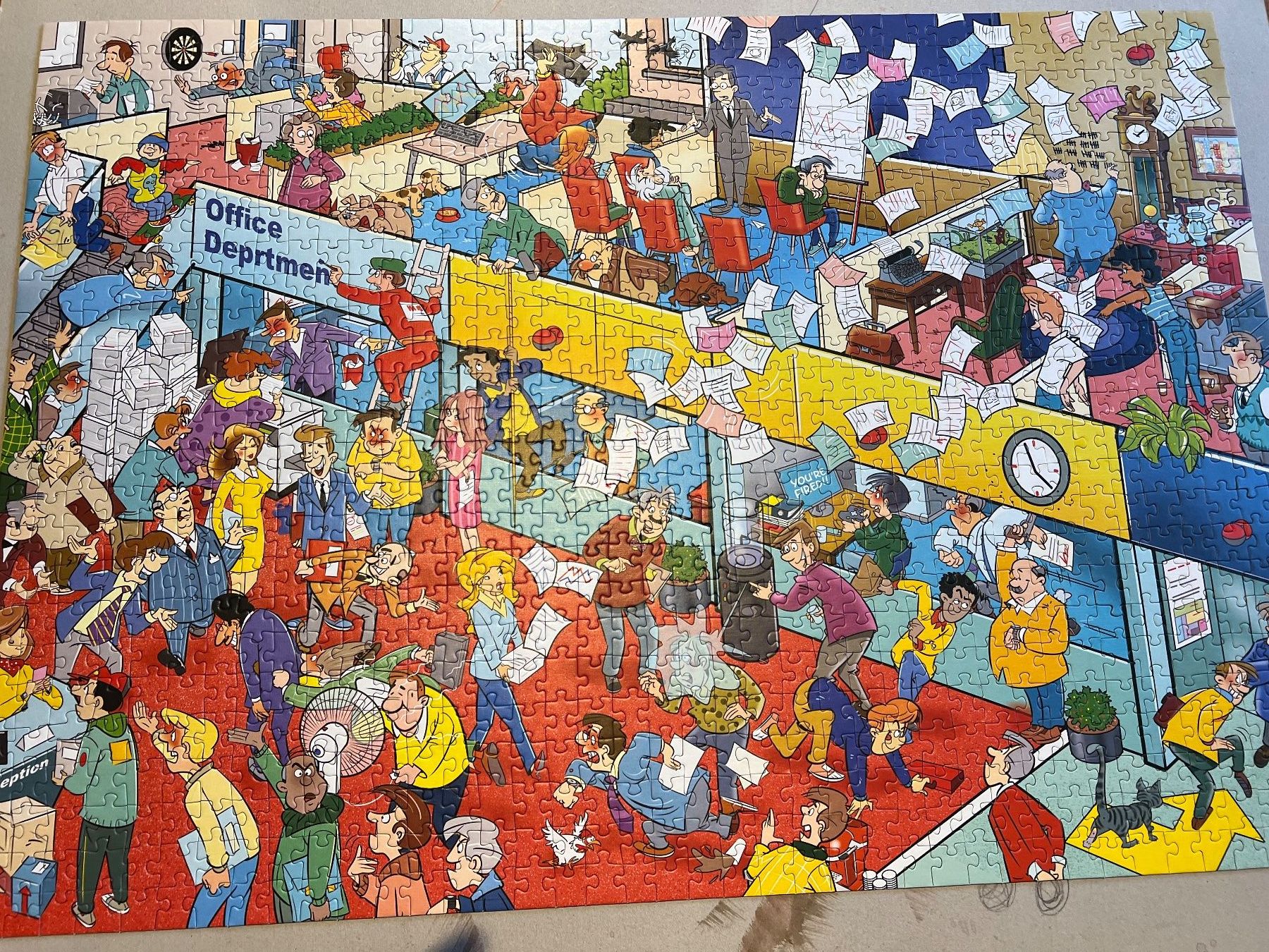 Puzzle: 1000 Puzzle von Goliath "That's Life" "Puzzle Range" – Usato da Steffisburg venduto da 9MOMO5 2
