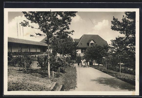 Cartoline postali: Evilard-Leubringen, Sanatorium, Maison B – Usato da Berlin venduto da bartko-reher