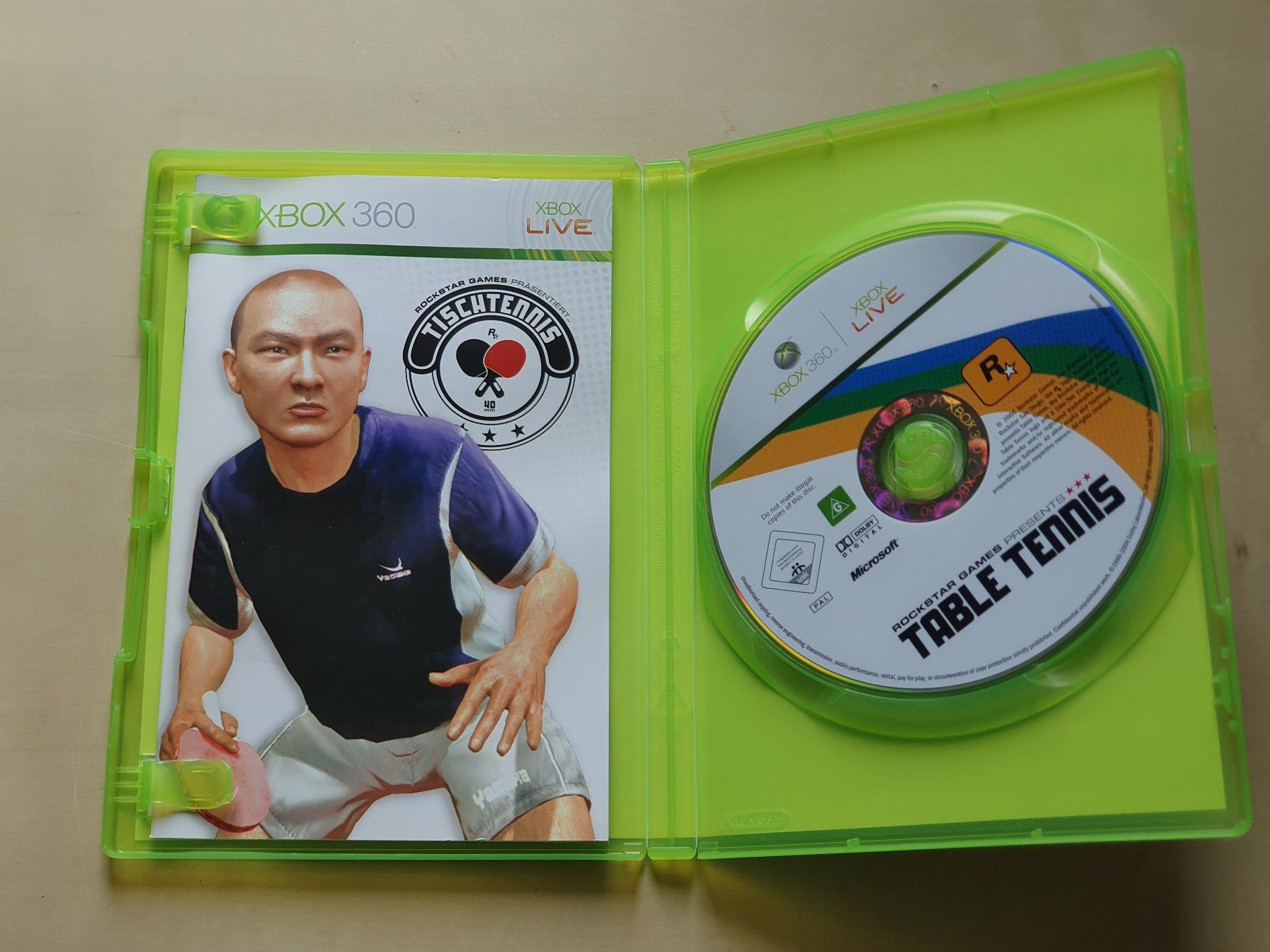Microsoft Giochi: Tischtennis – Usato da Stansstad venduto da collectorsshop 2