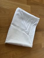 Baumwolle Kissenbezug weiss 100x60 cm mit Reissverschluss 