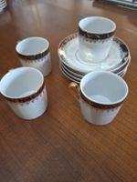 Servizio da caffè pregiato - 4 tazzine e piattini.
