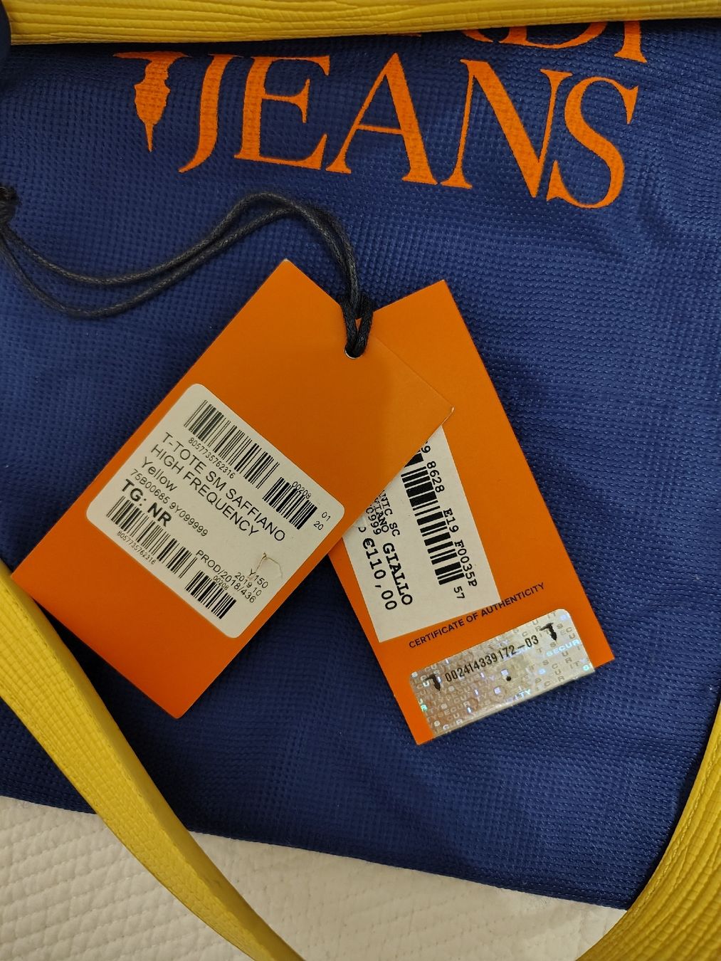 Trussardi Taschen für Damen: borsa Trussardi Jeans gialla – Gebraucht aus tenero von Mam74 4