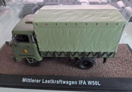 IFA W50L LKW Modellauto, DDR Militär, Top Zustand!