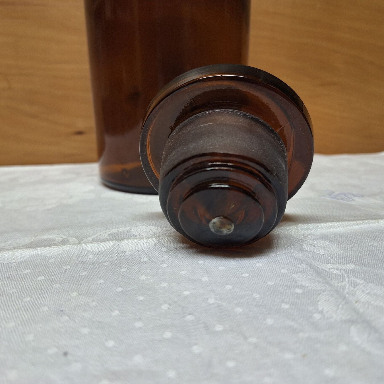 Laborzubehör: Versand möglich! Braune, grosse Apothekerflasche W1250 – Gebraucht aus Winterthur von Goldpipau 2