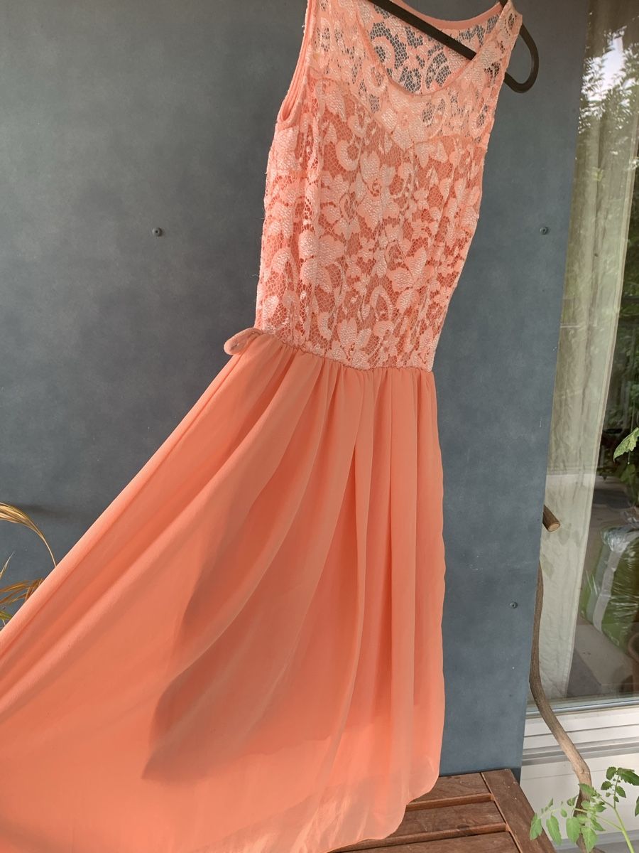 Vestiti: Sommerliches, leichtes Kleid mit Spitze, Grösse S – Usato da Uster venduto da Flummi 1