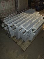 Lot de 7 radiateurs NEUFS type 22 + vannes thermostatiques