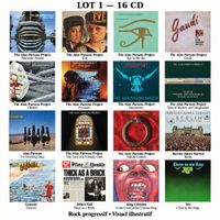 Lot de 16 CD rock progressif – Alan Parsons, Genesis, Yes