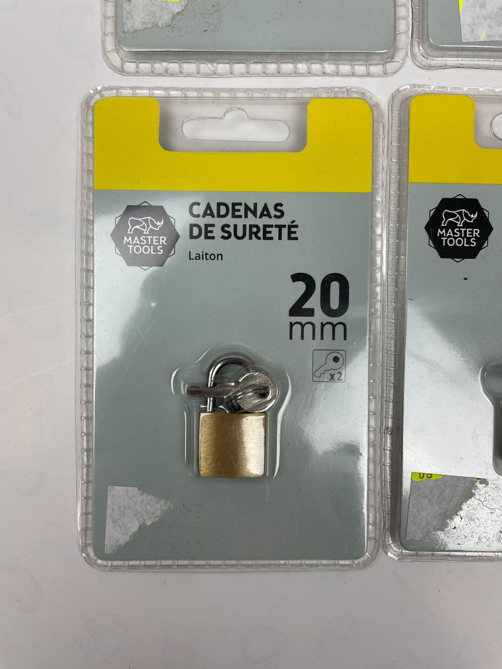 Lucchetti: 6 x Master Tools Vorhängeschloss 20mm, neu & original – Nuovo e nell'imballaggio originale da Wängi venduto da LiqKojote 2