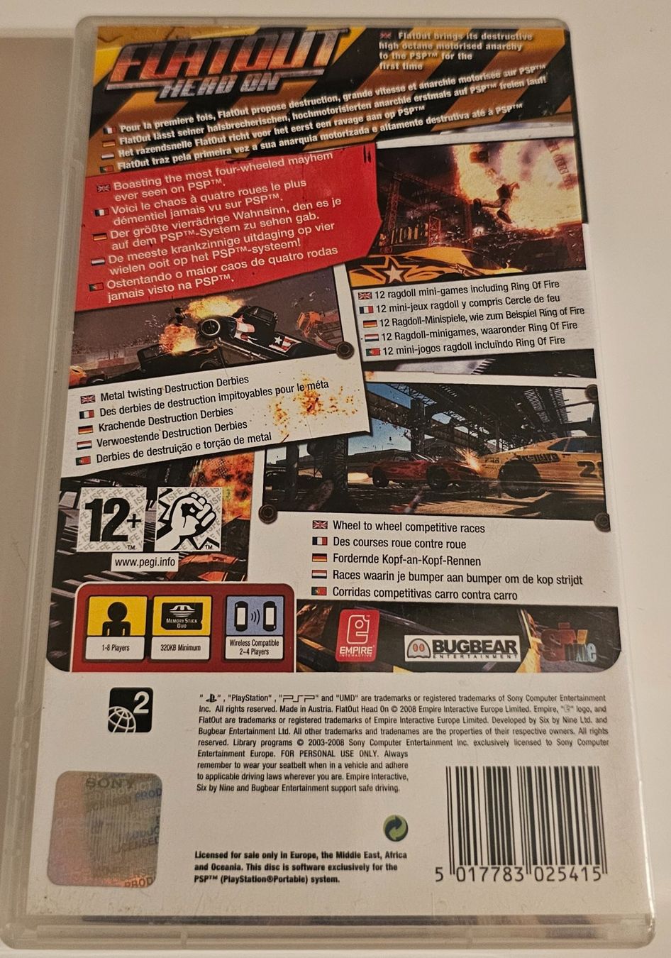 Sony Spiele: PSP Spiel - Flatout Head On! – Gebraucht aus La Garde von The_Hammer76 1
