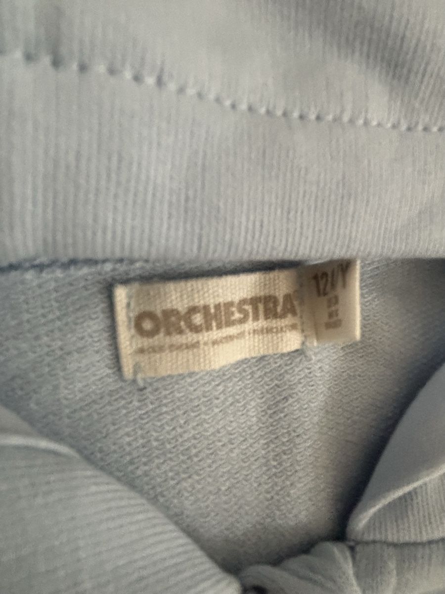 Altro abbigliamento per bambina: Orchestra gilet à capuche bleu clair, 9-10 ans – Usato da Bernex venduto da mar_82vn 1