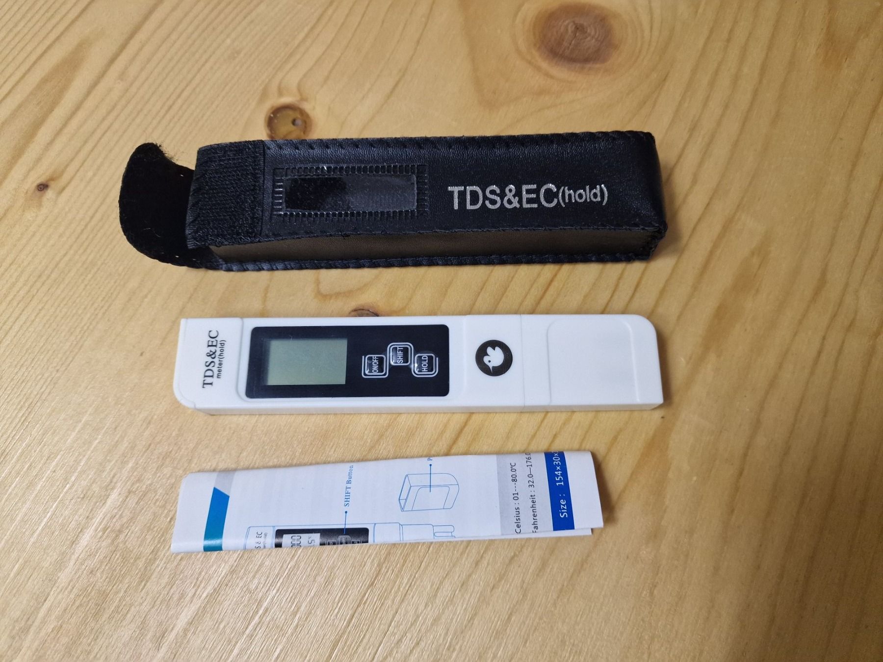 Messen: Sinis TDS Messgerät, Wasserhärte Messgerät – Neu und originalverpackt aus Nebikon von Japostyle