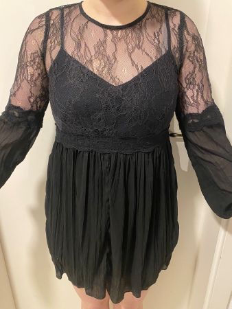 Schwarzes Kleid von Abercrombie & Fitch, Grösse M, Neu!