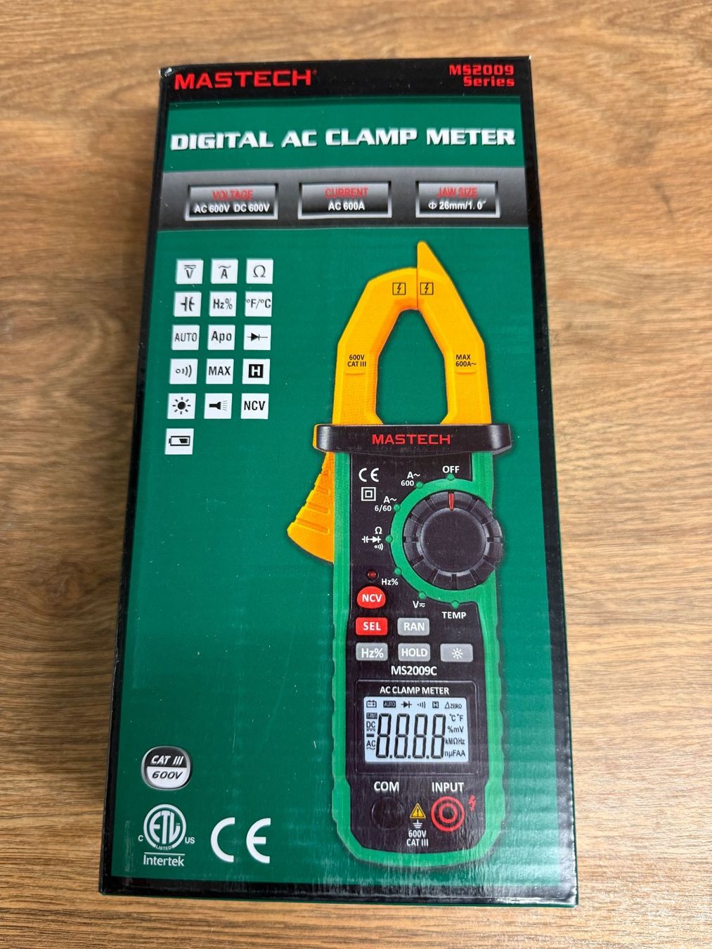 Messen: Mastech MS2009C Digital AC Clamp Meter – Neu (gemäss Beschreibung) aus Nussbaumen AG von olitech5415